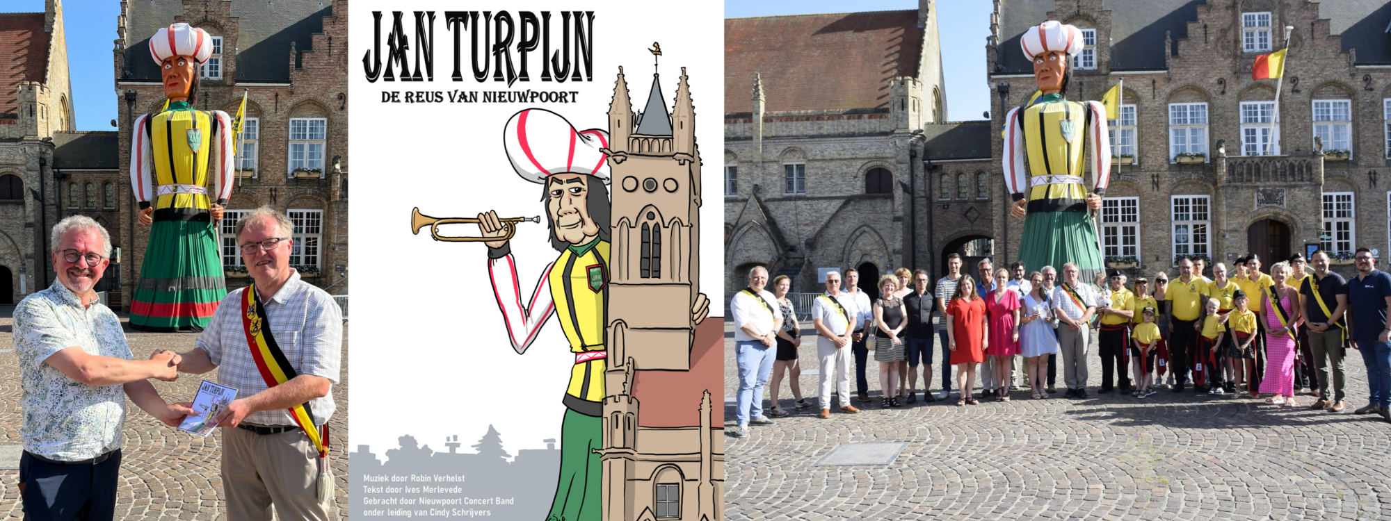 Reus Jan Turpijn wordt geëerd met nieuw reuzenlied